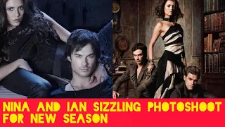 Hot News Alert: Nina Dobrev and Ian Somerhalder Sizzling in Vampire diaries Reunion photoshoot 🔥😈💥🔥