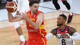 USA vs SPAIN Full Game | 2021 Tokyo Olympics Men's Basketball