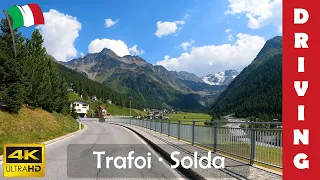 Driving in Italy 22: From Trafoi to Solda (Sulden) 4K 60fps