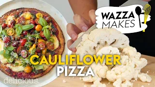 Healthy Low-Carb Pizza With A Cauliflower Base! | delicious. Australia