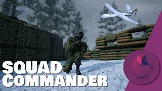 SQUAD Commander - UAV Gameplay (Dual Perspective)