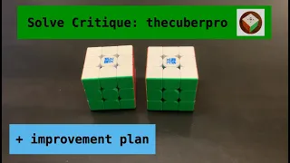 Solve Critique: thecuberpro (~9 average)