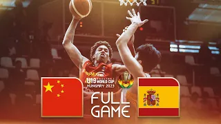 China v Spain | Full Basketball Game | FIBA U19 Basketball World Cup 2023