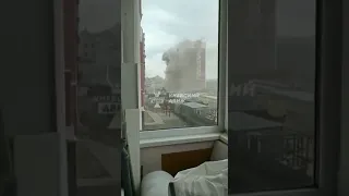 Russian artillery bombarding  civilians