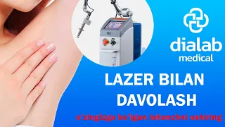 INTIM SOHASI, QO'LTIQ OSTI TERI QORAYISHINI LAZER BILAN DAVOLASH