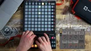 Novation // Launchpad S Control Pack ft Ableton Live Lite performance.