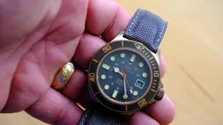 glycine combat sub bronze 42mm