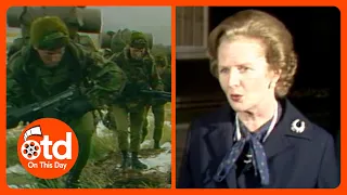 1982: Falklands War - British Troops Retake South Georgia