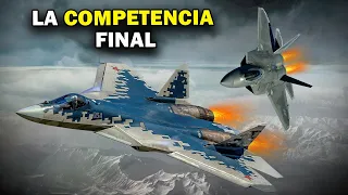 ¿Cuál es el CAZA más PODEROSO del mundo hoy? ¿F-22, Su-57 o J-20?