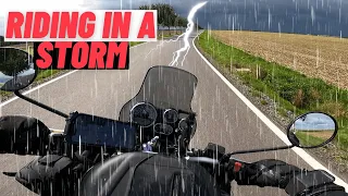SOLO Motorbike Trip in HEAVY RAIN! (S1-E2)