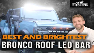 2021 + Bronco Roof Mounted LED Bar Installation (From F150LEDs.com)