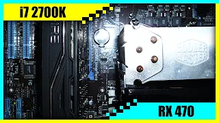 i7 2700K + RX 470 Gaming PC in 2022 | Tested in 7 Games