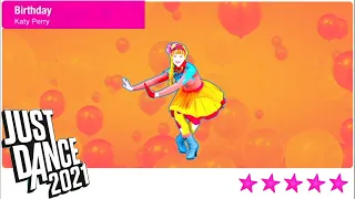 Just Dance 2021 Unlimited Birthday 5 Stars + Megastar PS4 Gameplay Phone Mode