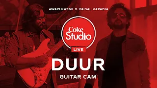 Awais Kazmi x Faisal Kapadia - Duur | Coke Studio Live | Guitar cam - Coca Cola Arena Dubai 2022