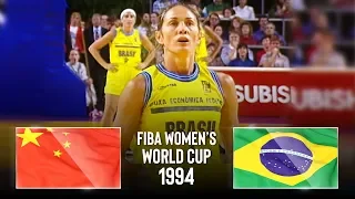 China 🇨🇳 vs Brazil 🇧🇷 - Classic Full Games | FIBA Women's Basketball World Cup 1994