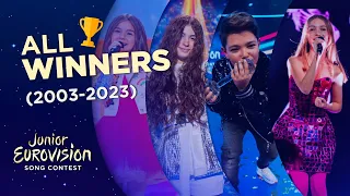 Junior Eurovision: ALL WINNERS (2003-2023)