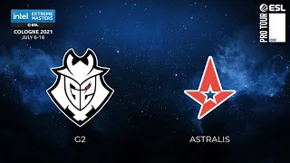 G2 vs Astralis | Map 2 Dust2 | IEM Cologne 2021