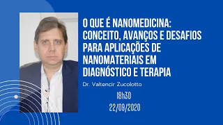 [I SCIMM] - 22/09 - Palestra: O que é Nanomedicina.