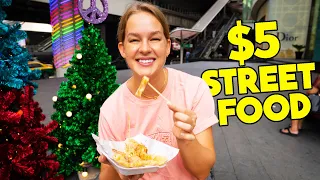 $5 Thai STREET FOOD Challenge in Bangkok 🇹🇭