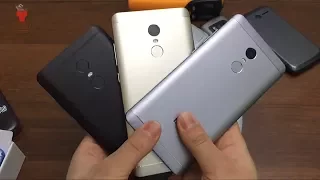 Сравнение Xiaomi Redmi Note 4 и Redmi Note 4X