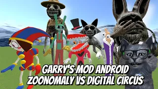 ZOONOMALY VS DIGITAL CIRCUS DI GARRY'S MOD ANDROID - Sandbox In Playground Mod Indonesia