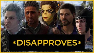 Companions disapprove and leave - Baldur's Gate 3 Early Access