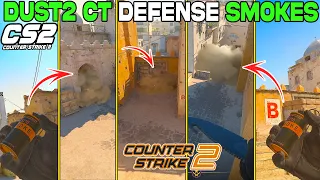 CS2 Dust 2 CT DEFENSE SMOKES That You Must Know