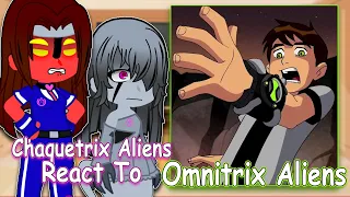 Chaquetrix Aliens React To Ben 10 alien force transformation| Gacha Club | Full Video