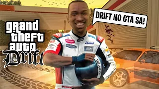 EU CRIEI um GTA SA DRIFT usando 42 MODS! GTA SAN ANDREAS ANDROID