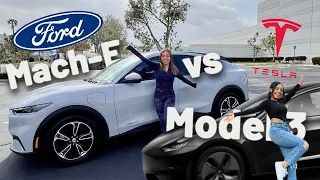 Tesla Model 3 vs Mustang Mach-E | Which EV is better?