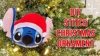 DIY Christmas Ornaments 2021 - DIY Disney Christmas Ornaments - Disney Stitch Christmas Crafts