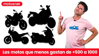 ⛽️ Las motos que menos gastan entre +500 y 1000 cc  / ¿Consumos declarados? / Reportaje / Motos.net