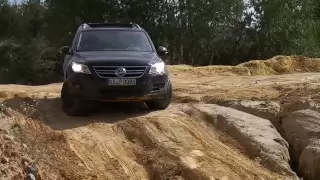 VW Tiguan Offroad - im Sand