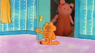 Garfield Answers The Door To Random Strangers Part 2 Cartoon Cat | Piggy | Bridge Worm | Siren Head