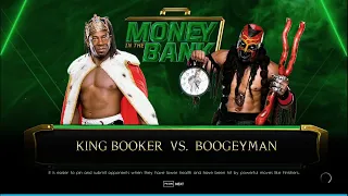 Full match - Boogeyman vs. BookerT - (Difficulty : Normal) - WWE 2K22 🚀