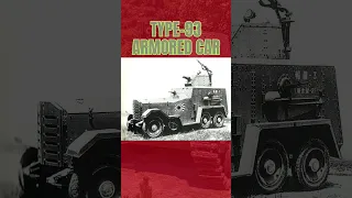 Sino-Japanese War armored cars part 2 #history #foryou #military #ww2 #japan #fyp #education #china