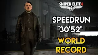 Sniper Elite 4 - Any% Speedrun - 30'52" (World Record)