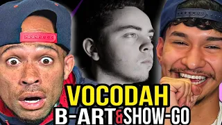 19Yr Old RAPPER first TIME ever hearing - VOCODAH Headbangers, B-ART & Show-Go!!!