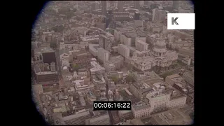 Aerial Views of Tower of London, 1970s, 1980s, 35mm