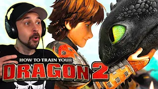 ALL THE EMOTIONS! How To Train Your Dragon 2 REACTION - First Time Watching