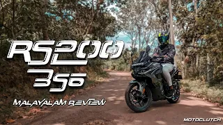 Bajaj Pulsar RS 200🔥 | BS6 |Malayalam Ride Review|RS200 Bs6 DETAILED REVIEW IN MALAYALAM |motoclutch