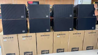 8 pcs Tosunra HotRock 750w Line Array Bound to Tarlac by SDSS vlog