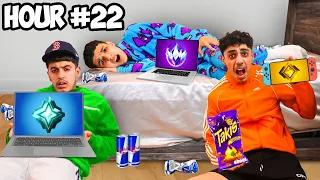 Last To Fall Asleep Playing RANKED Fortnite Wins $1,000 W/ Brothers!