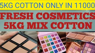 fresh leftover cosmetic available in kgs brnaded 5kg cotton#viral #branded #makeup #top