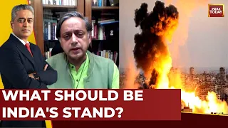 Is Congress Soft On Hamas Terror? Watch Shashi Tharoor's Stand On Israel-Palestine Conflict