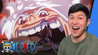 YOOO!! GEAR 5 LUFFY IS SNACKING!! | One Piece Episode 1101 Reaction