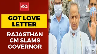 Rajasthan Political Crisis: CM Ashok Gehlot Takes A Dig At Governor, Says 'Got Love Letter' From Him