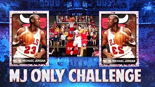 NBA 2k15 MyTeam | PINK DIAMOND Michael Jordan Only Challenge vs (ThatKiddKuda) | JuiceMan