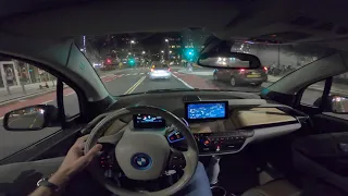 BMW i3 | POV Night Drive | 2014 | 170 HP