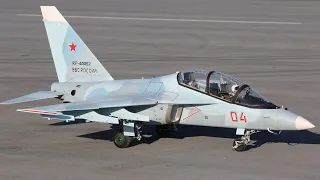 RC YAKOVLEV YAK-130 Яковлев Як-130 RUSSIAN AIR FORCE SCALE TURBINE MODEL JET